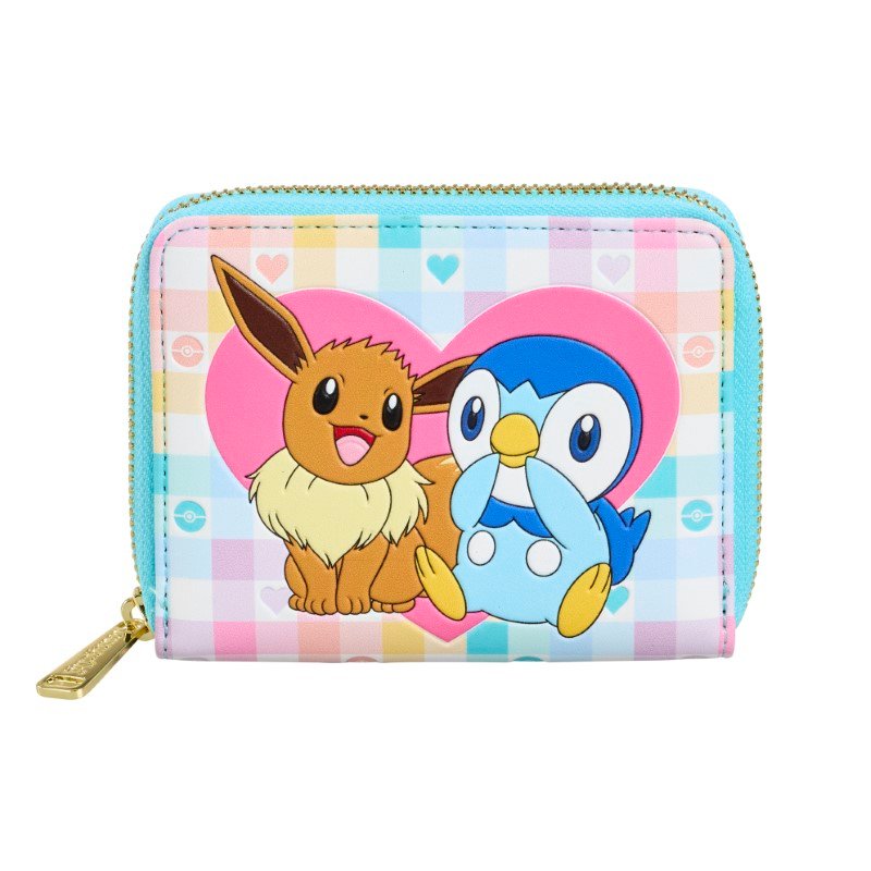 Pokemon Loungefly Portefeuille Piplup And Eevee Friends